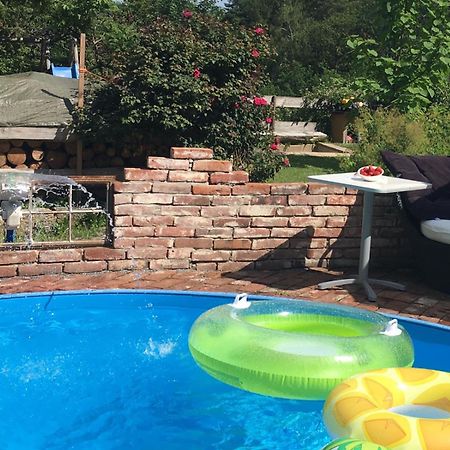 Ferienwohnung „Am Gnaucks Hutberg“ Hohnstein Esterno foto